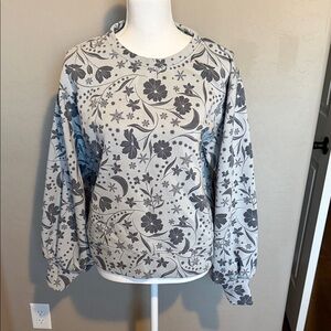LOFT Print Sweatshirt